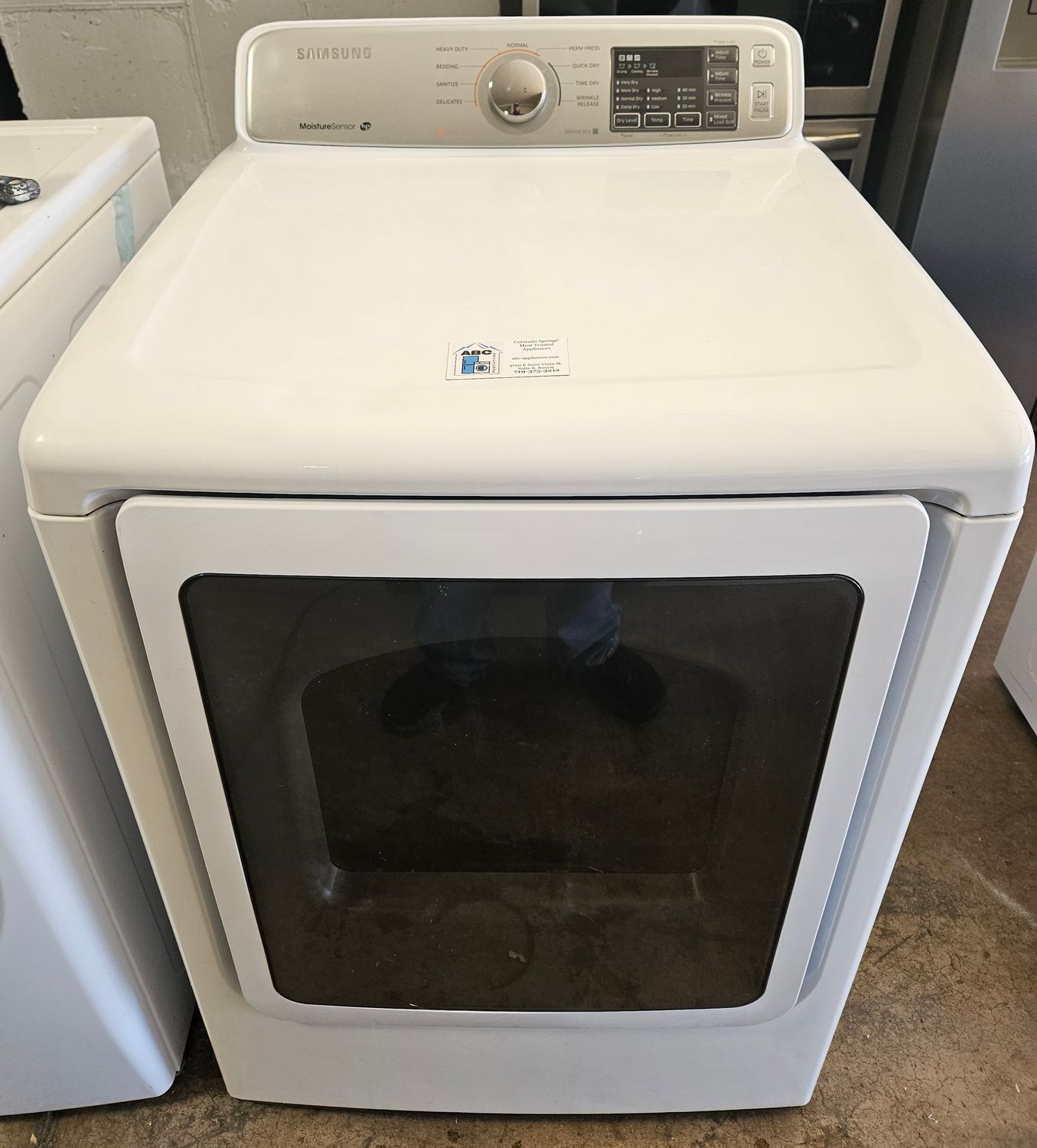 USED Samsung Heavy Duty Large Capacity Electric Dryer (7.4cu.ft.)