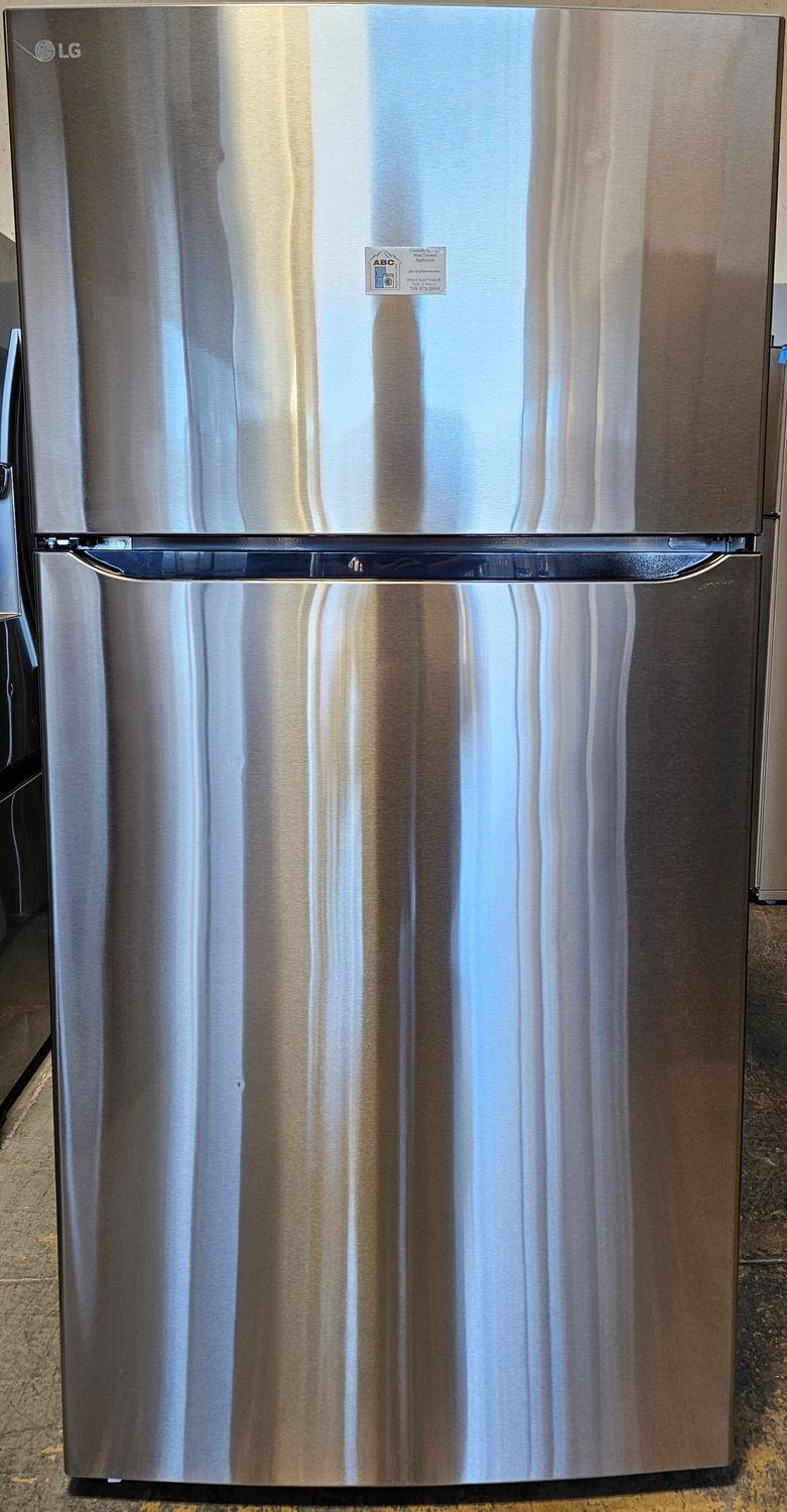 NEW! 24 cu.ft. LG Top Freezer Refrigerator in Stainless Steel
