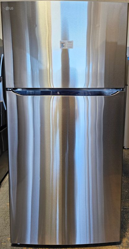 NEW! 24 cu.ft. LG Top Freezer Refrigerator in Stainless Steel