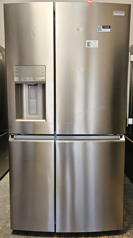 NEW! Frigidaire Gallery 22 Cu. Ft. Counter-Depth 4-Door Refrigerator in Stainless Steel