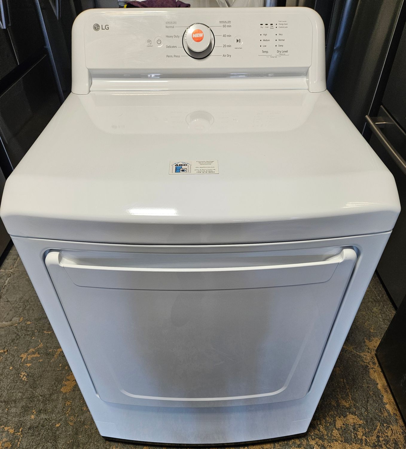 NEW! LG Heavy Duty Large Capacity Electric Dryer (7.3cu.ft.)
