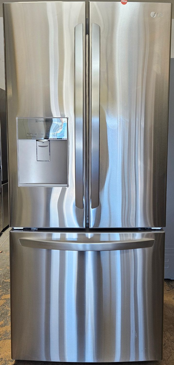 NEW! 22cu.ft. 30&quot; LG French Door Stainless Steel Refrigerator