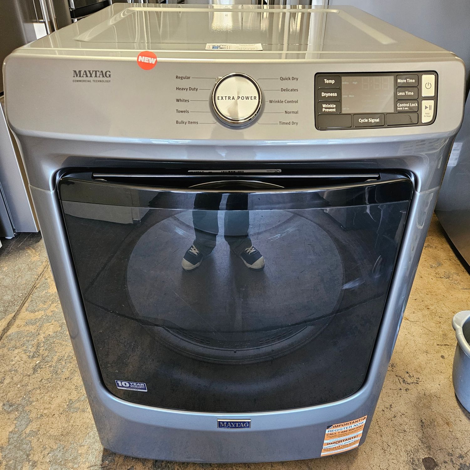 NEW! Maytag Heavy Duty Large Capacity Electric Dryer (7.3cu.ft.)
