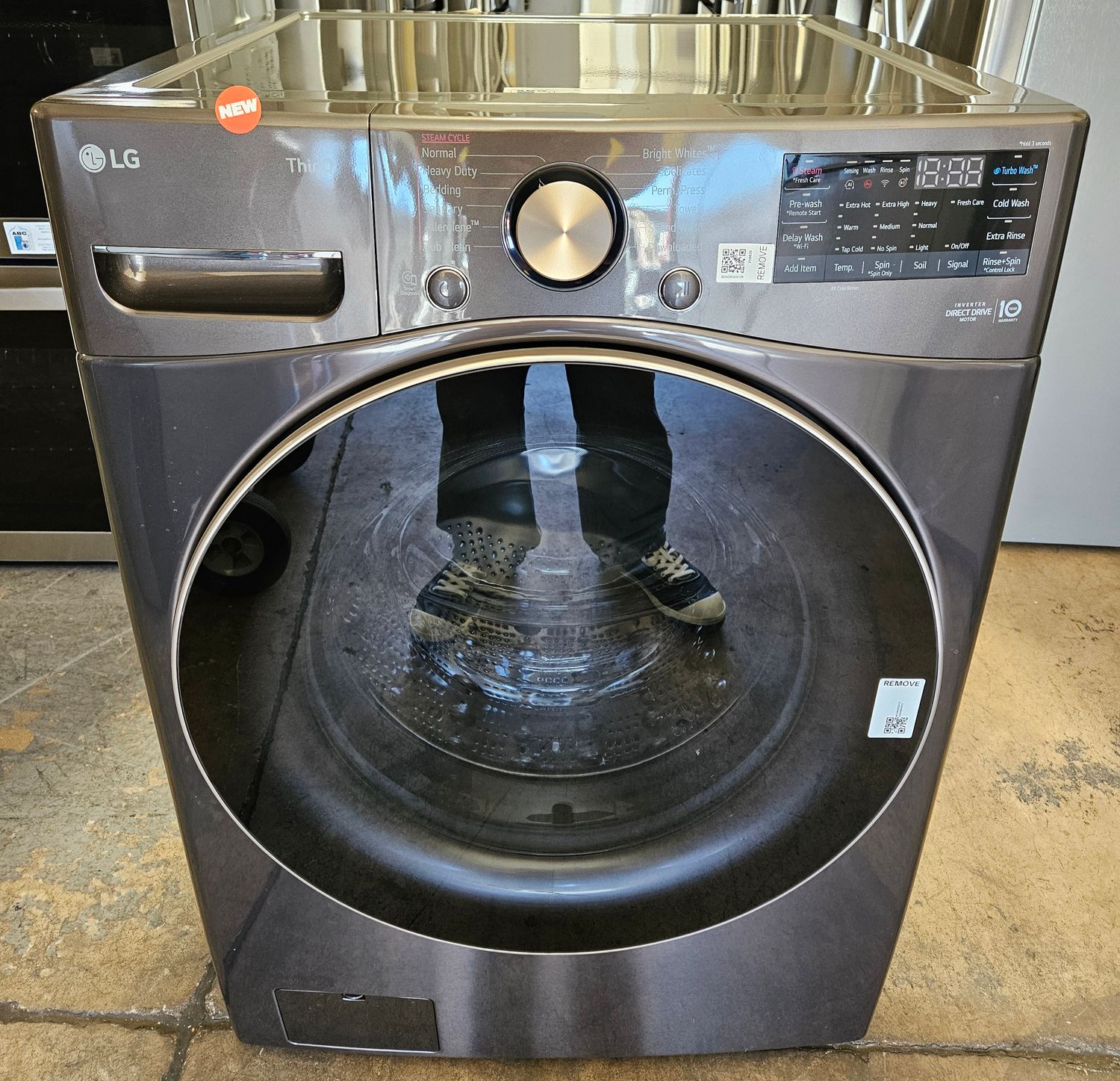 NEW! LG Front Load Washer (4.5cu.ft.) NEW! LG Front Load Washer (4.5cu.ft.)