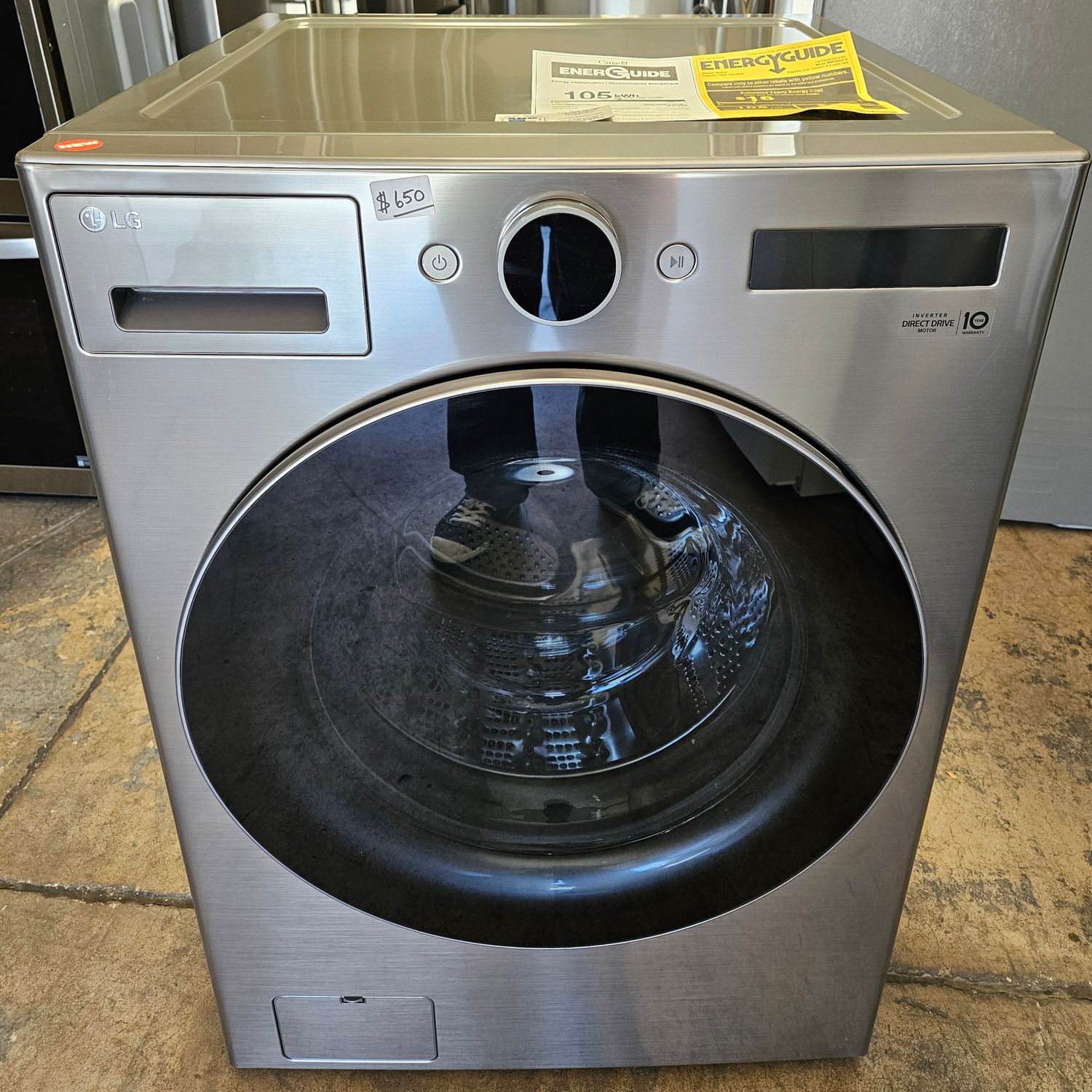 NEW! LG Front Load Washer (4.5cu.ft.) NEW! LG Front Load Washer (4.5cu.ft.)