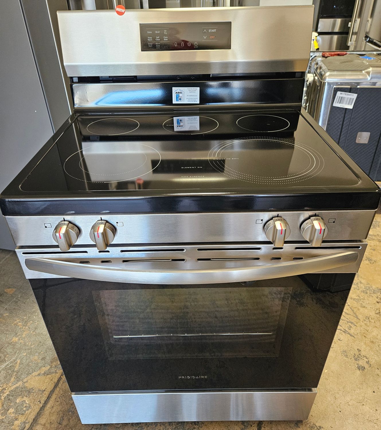 NEW! Frigidaire 30&quot; Electric Range with Air Fry in Stainless Steel
