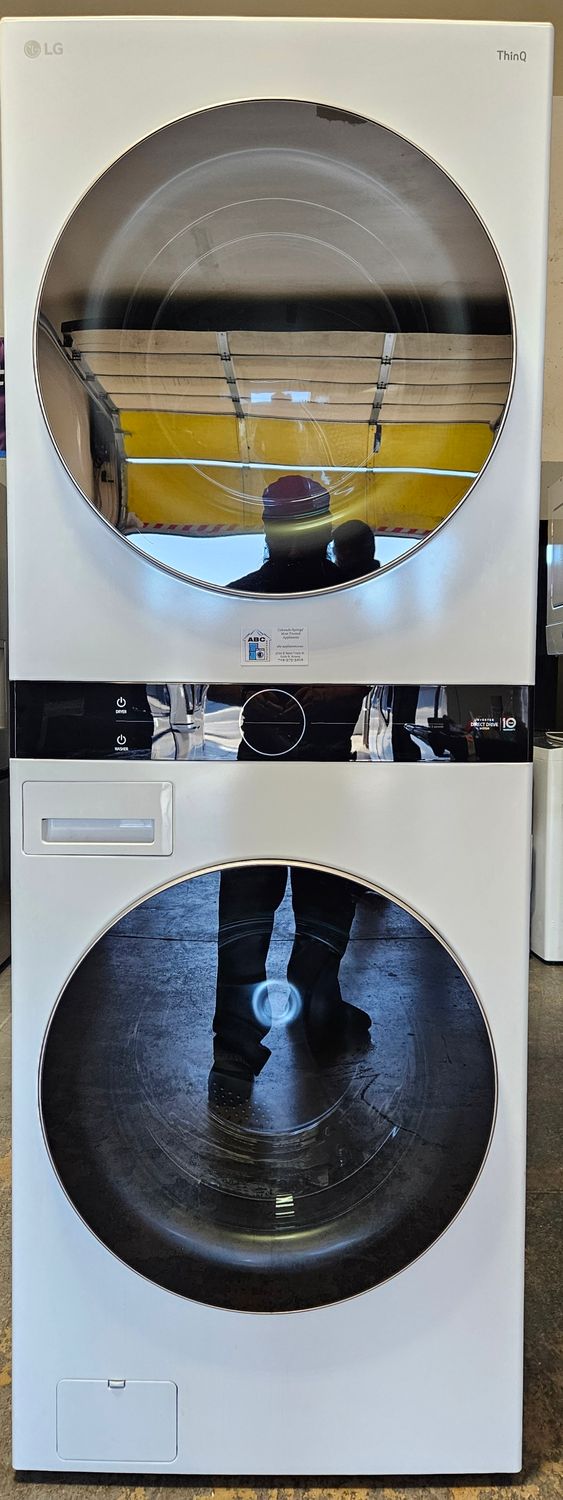 NEW! Single Unit Front Load LG WashTower™ with Center Control™ 4.5 cu.ft. Washer and 7.4 cu.ft. Dryer