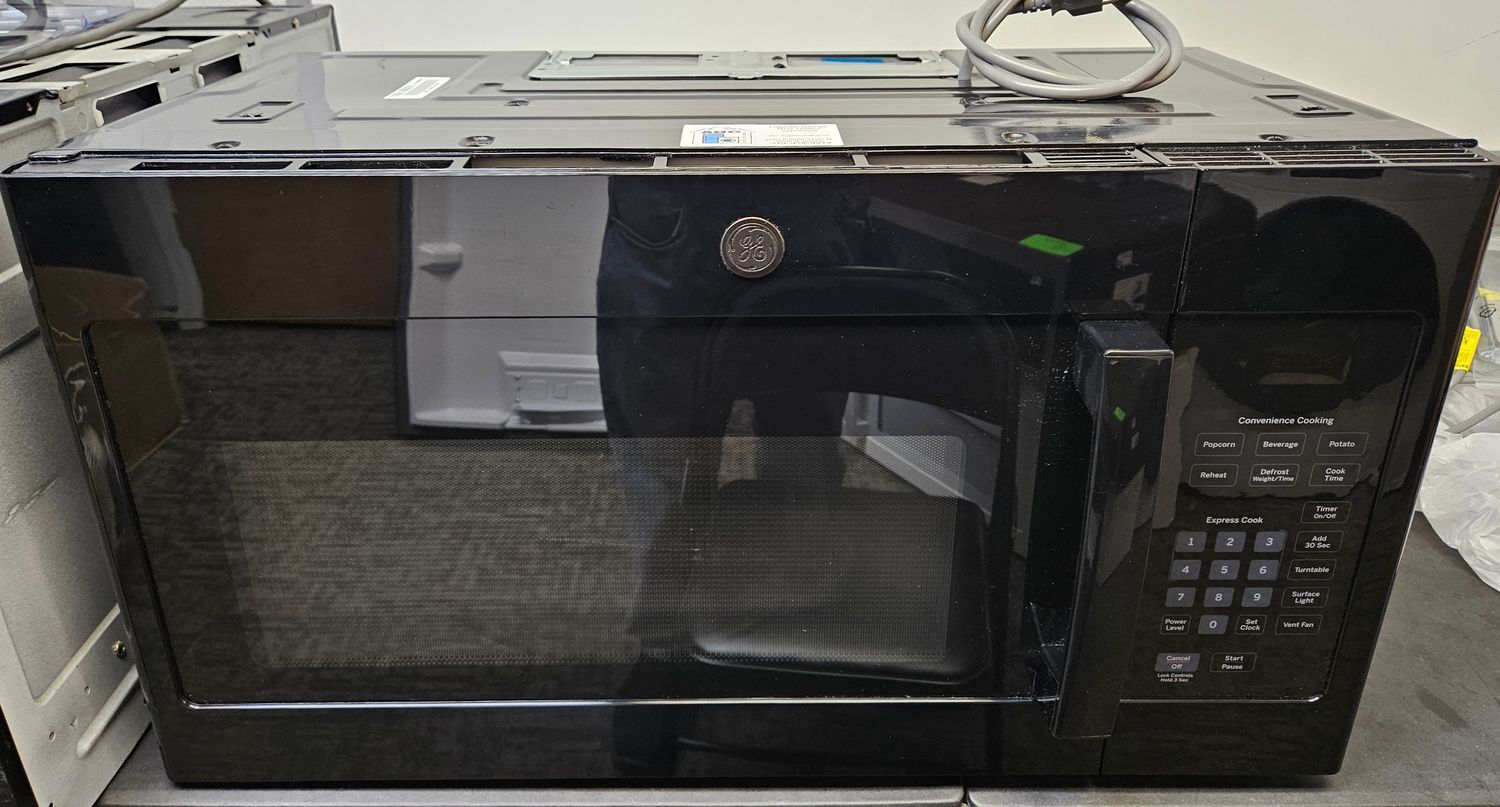 USED GE Black (1.6cu.ft.) Microwave
