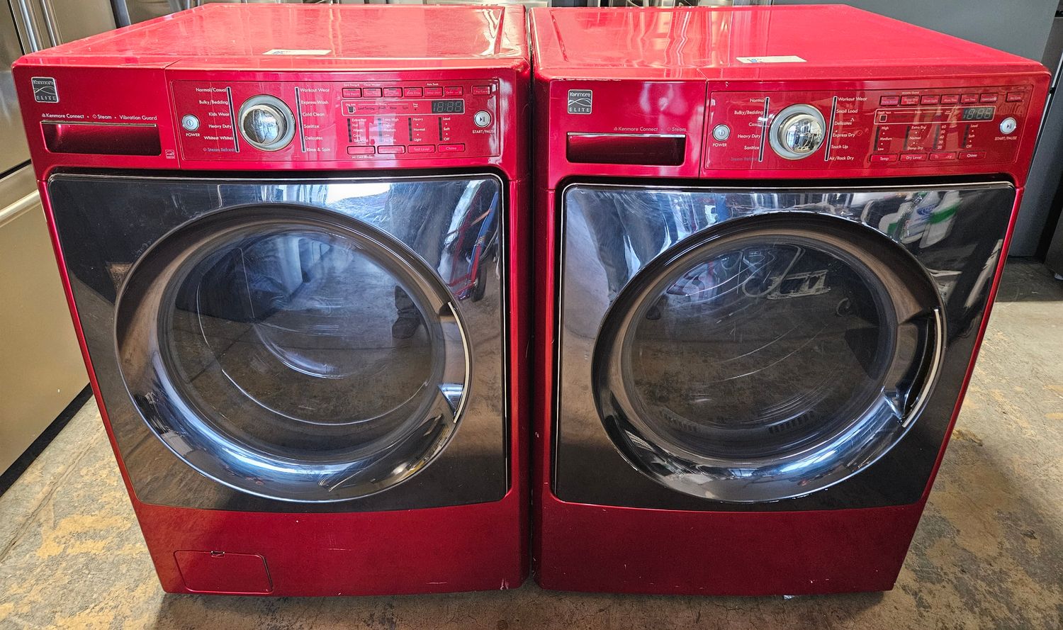 USED Kenmore Elite Front Load Washer (4.5cu.ft.) &amp; Large Capacity Electric Dryer (7.4cu.ft.)