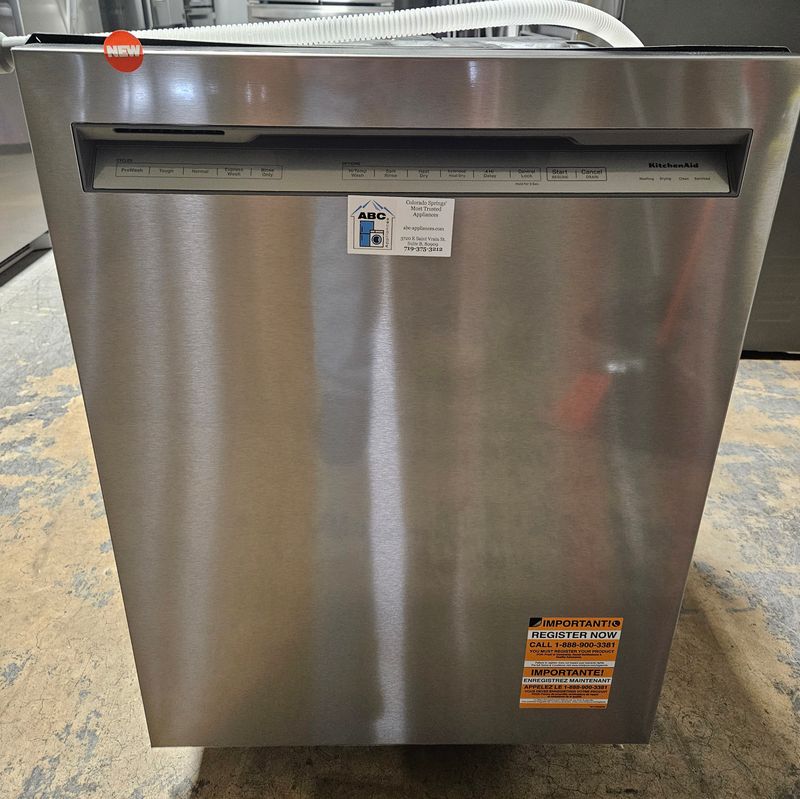 NEW! KitchenAid Stainless Steel Built-In Electric Dishwasher w/Third Rack