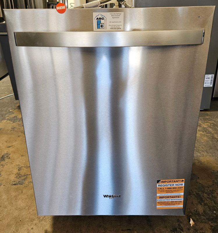 NEW! Whirlpool Stainless Steel Built-In Electric Dishwasher