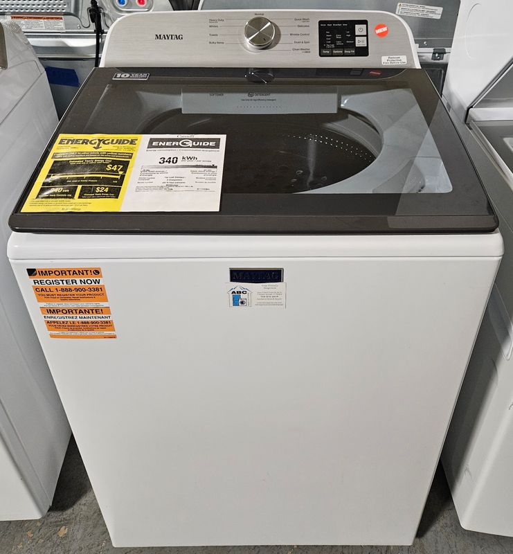 NEW! Maytag Top Load Washer (4.8cu.ft.) (READ AD)