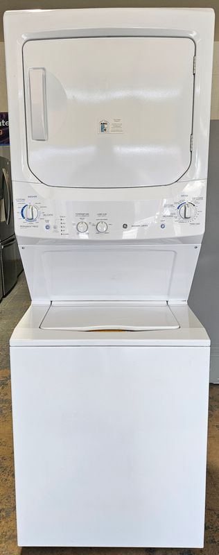 USED 27&quot; GE Gas Stackable Washer Dryer Tower