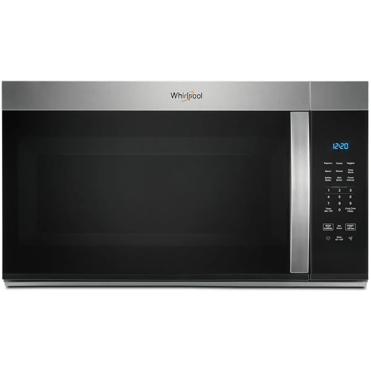 NEW! Whirlpool 30&quot; Over-the-Range Stainless Steel (1.7cu.ft.) Microwave