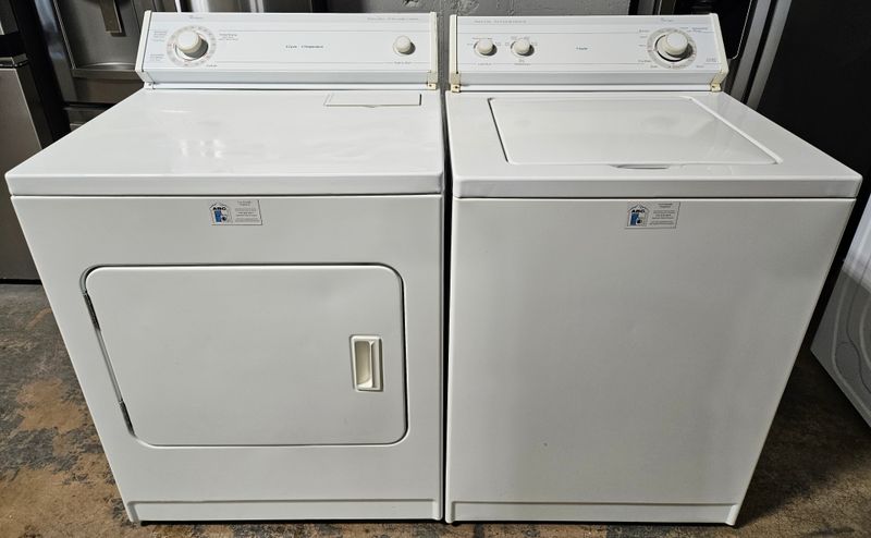 USED Whirlpool Top Load Washer (3.7cu.ft.) & Large Capacity Electric Dryer (7.0cu.ft.) USED Whirlpool Top Load Washer (3.7cu.ft.) & Large Capacity Electric Dryer (7.0cu.ft.)