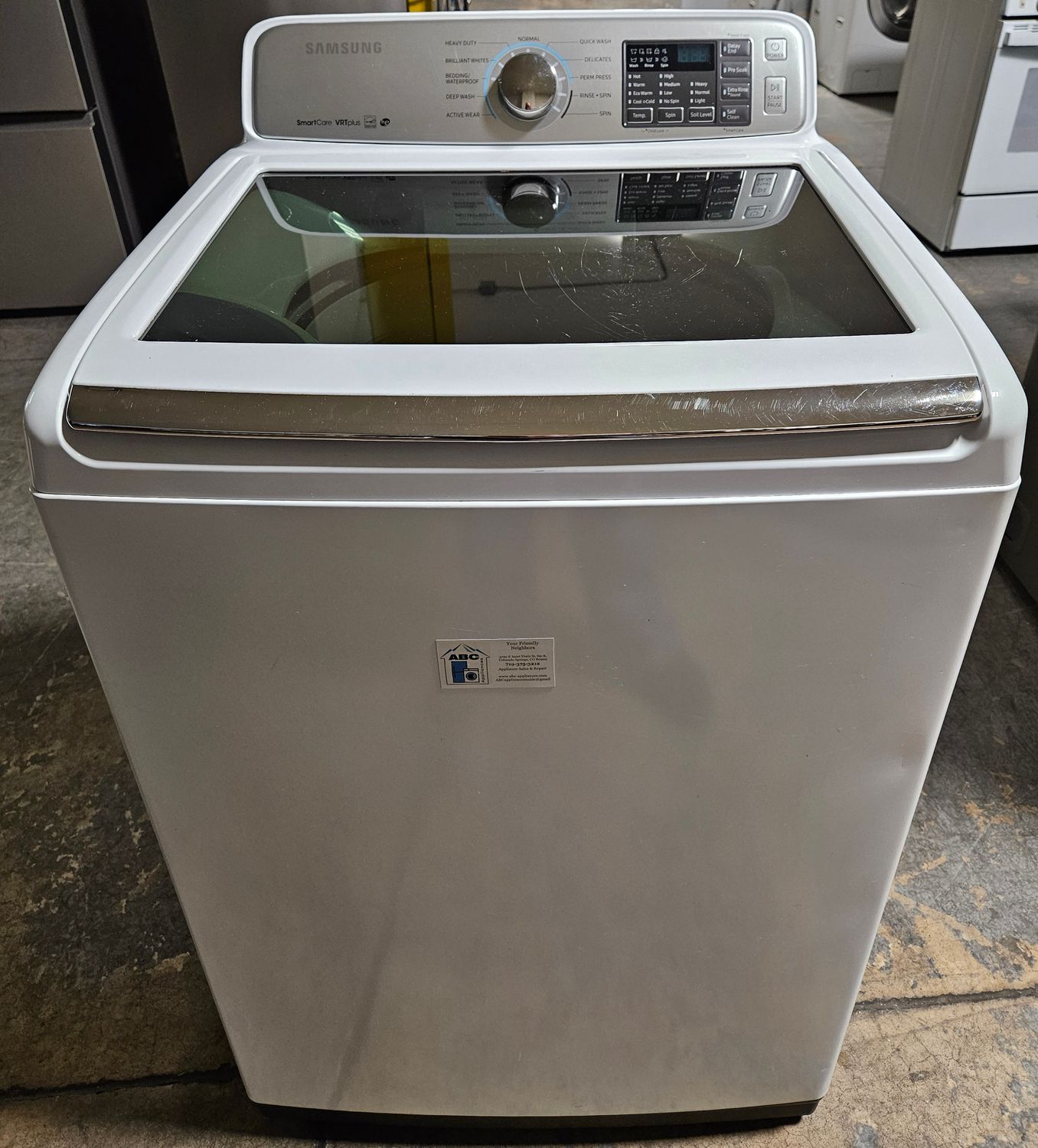 USED Samsung Top Load Washer (5.0cu.ft.)