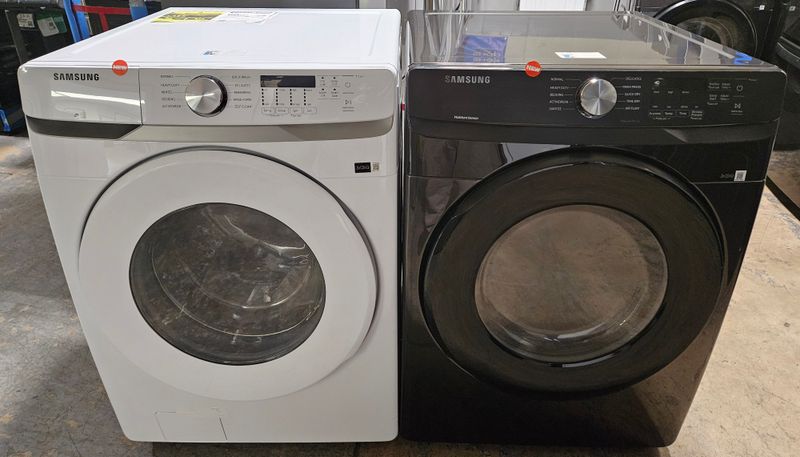 NEW! Samsung Front Load Washer (4.5cu.ft.) & Large Capacity Electric Dryer (7.5cu.ft.) NEW! Samsung Front Load Washer (4.5cu.ft.) & Large Capacity Electric Dryer (7.5cu.ft.)