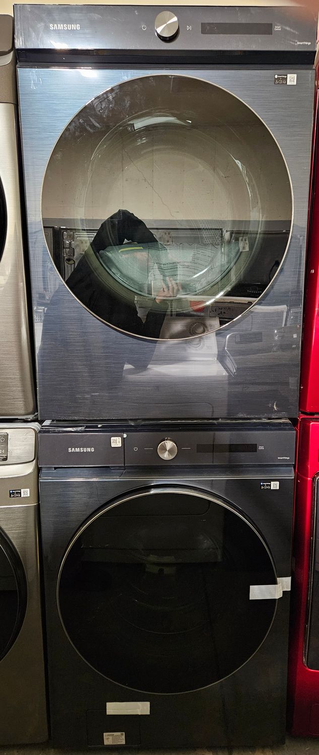NEW! Samsung Bespoke Front Load Washer (5.3cu.ft.) & Large Capacity Electric Dryer (7.6cu.ft.) NEW! Samsung Bespoke Front Load Washer (5.3cu.ft.) & Large Capacity Electric Dryer (7.6cu.ft.)