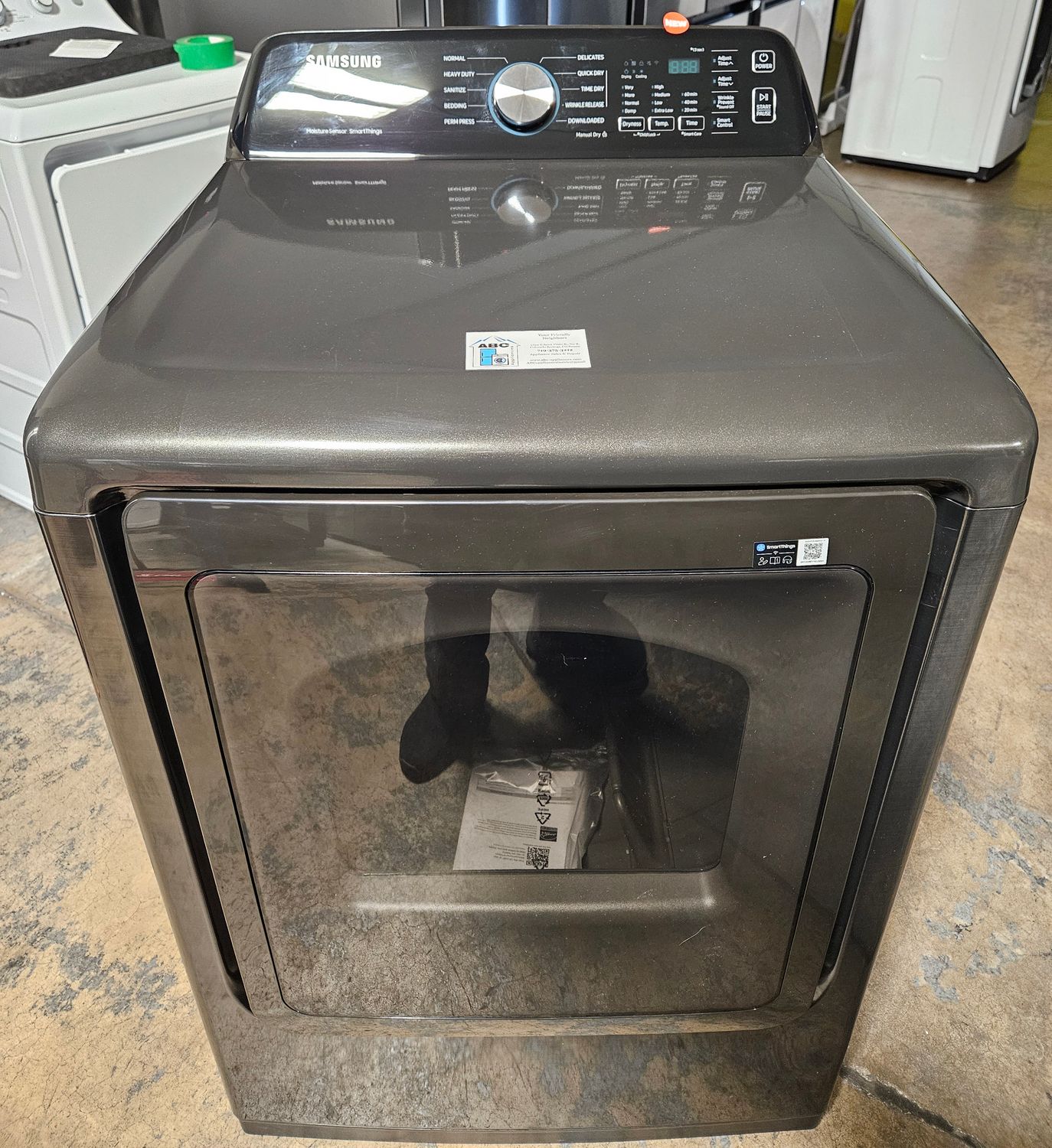 NEW! Samsung Heavy Duty Large Capacity Electric Dryer (7.4cu.ft.) NEW! Samsung Heavy Duty Large Capacity Electric Dryer (7.4cu.ft.)