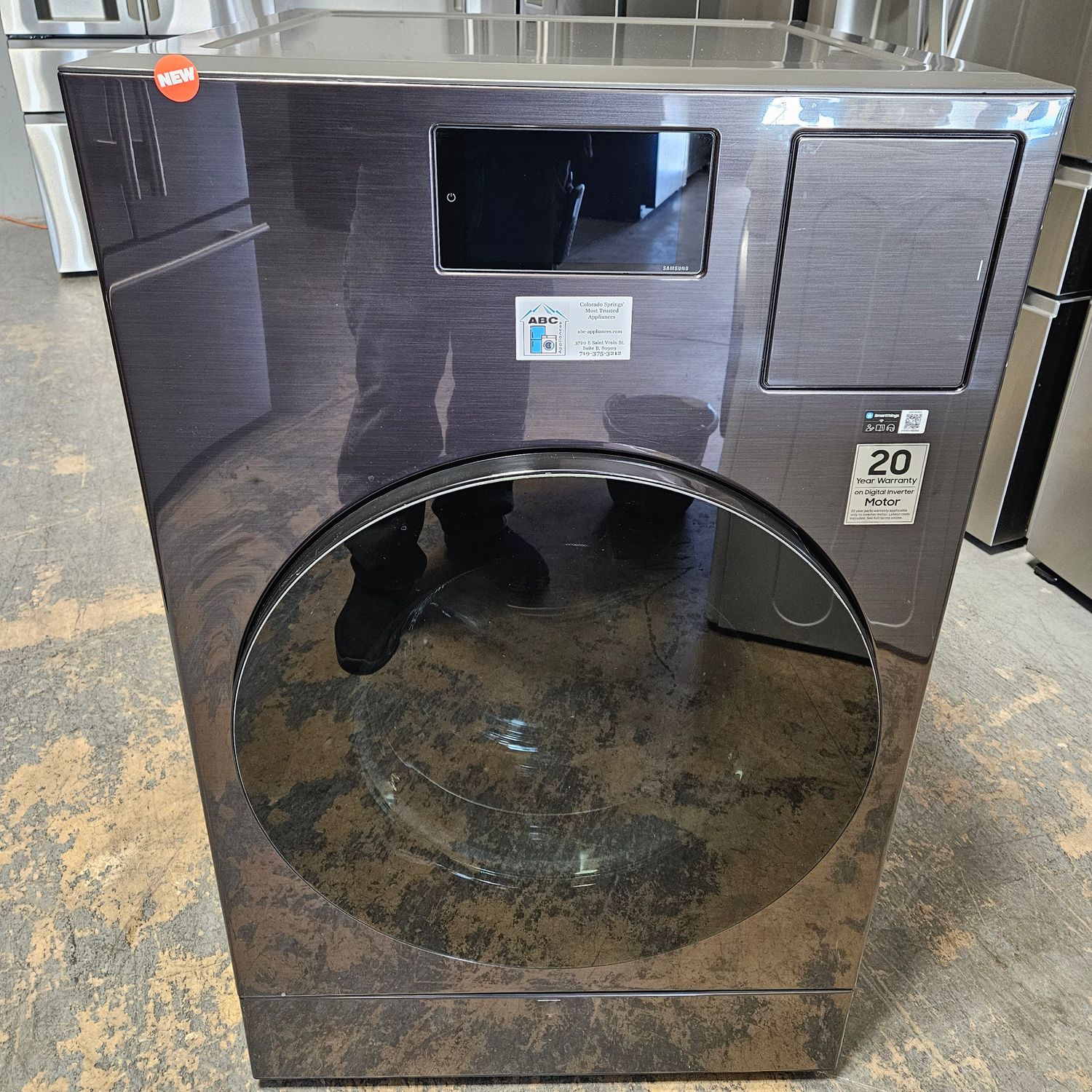 NEW! Samsung Bespoke All-in-One Combo with AI Home (5.3cu.ft.) Washer Dryer (Vented)