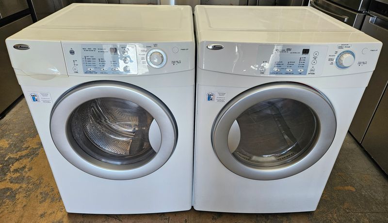 USED Amana Front Load Washer (3.5cu.ft.) & Large Capacity Electric Dryer (7.1cu.ft.) USED Amana Front Load Washer (3.5cu.ft.) & Large Capacity Electric Dryer (7.1cu.ft.)