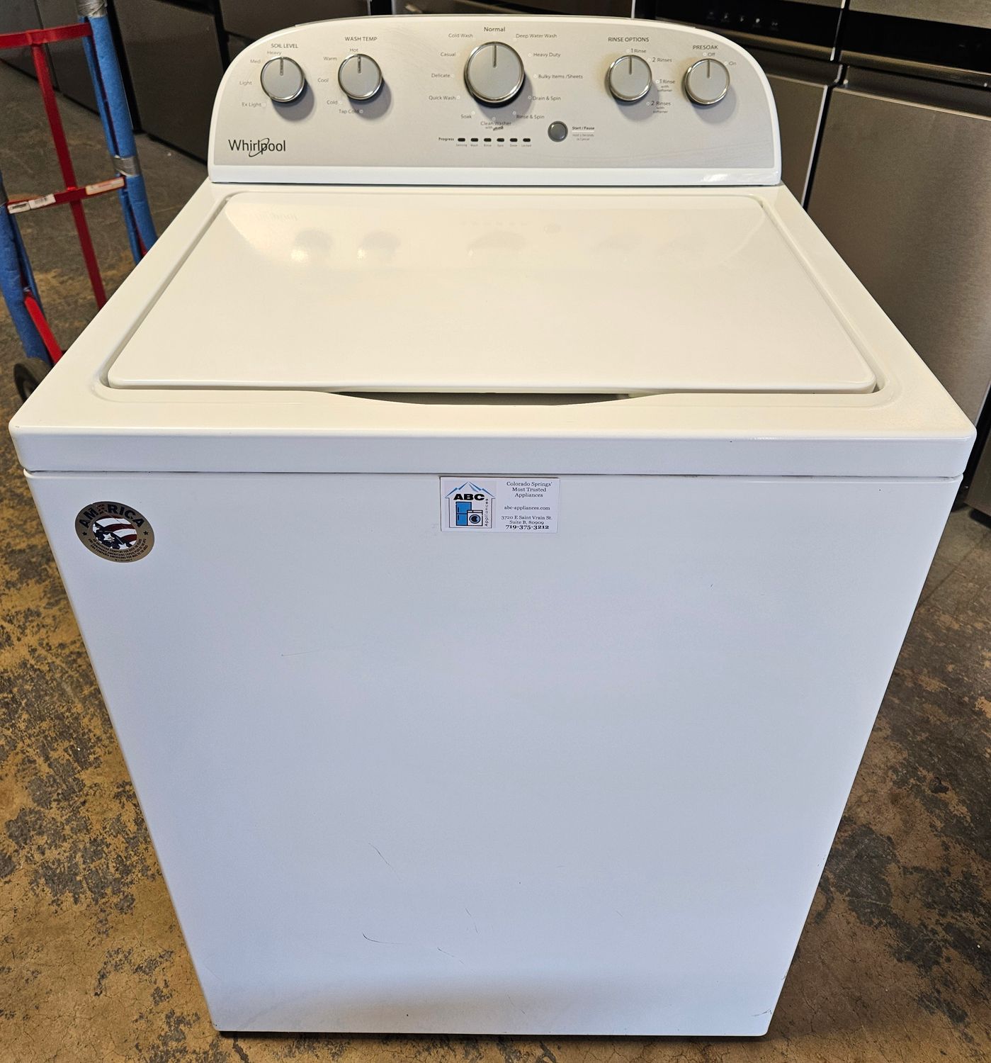 USED Whirlpool Top Load Washer (4.3cu.ft.)