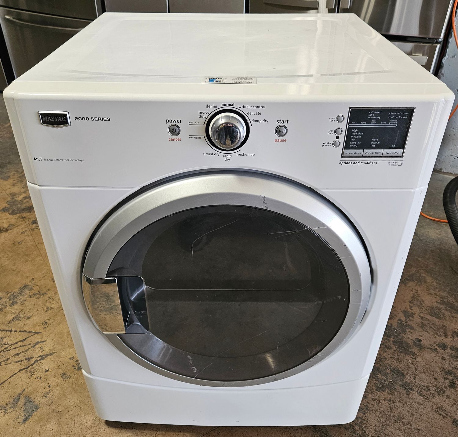 USED Maytag Heavy Duty Large Capacity Electric Dryer (6.7cu.ft.)