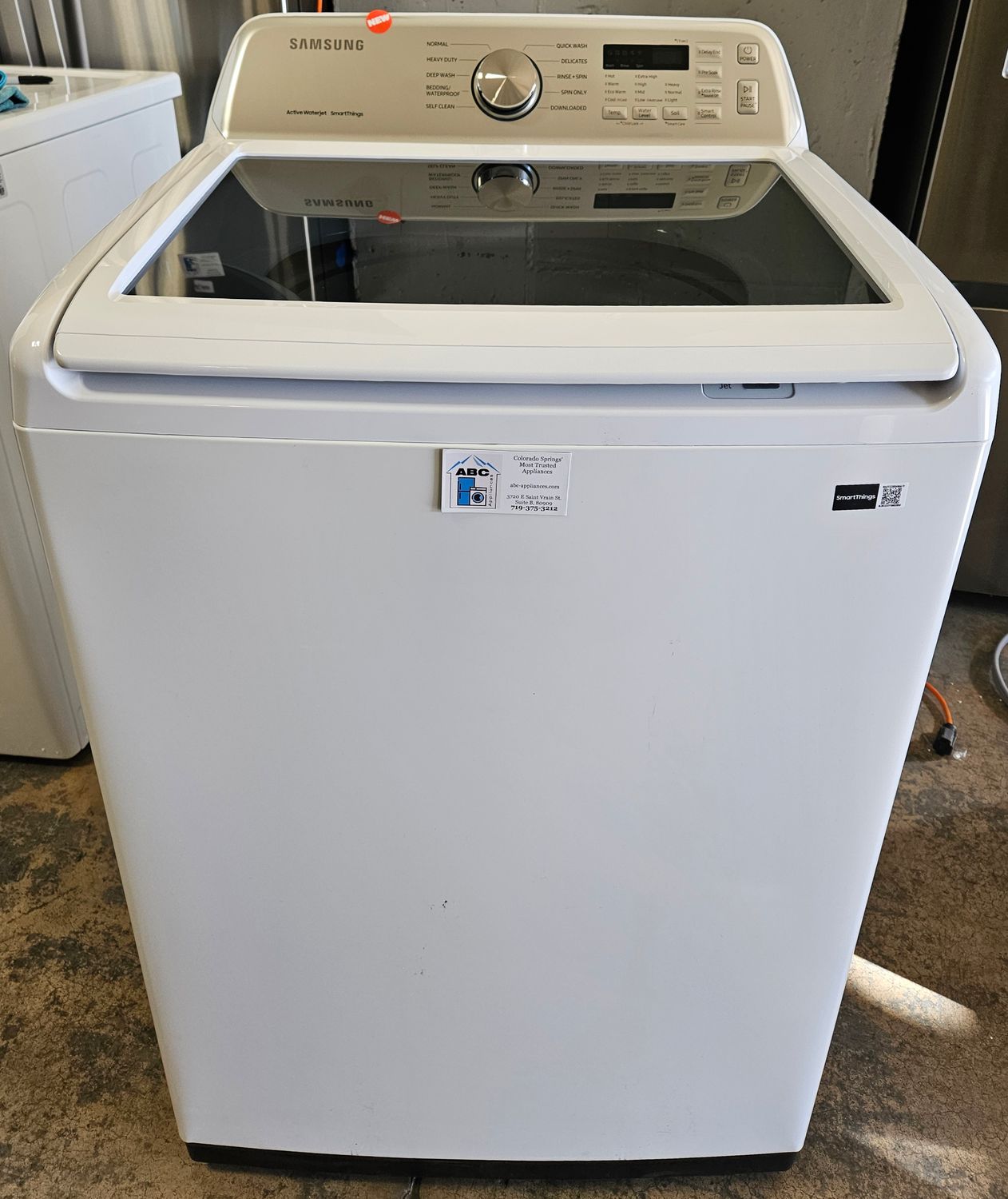 NEW! Samsung Top Load Washer (4.7cu.ft.)
