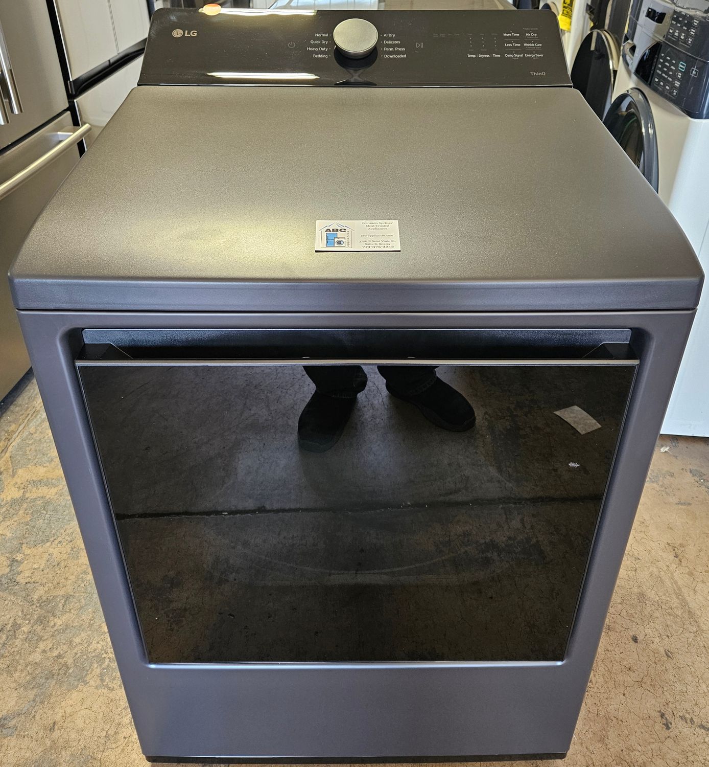 NEW! LG Heavy Duty Large Capacity Electric Dryer (7.3cu.ft.) NEW! LG Heavy Duty Large Capacity Electric Dryer (7.3cu.ft.)