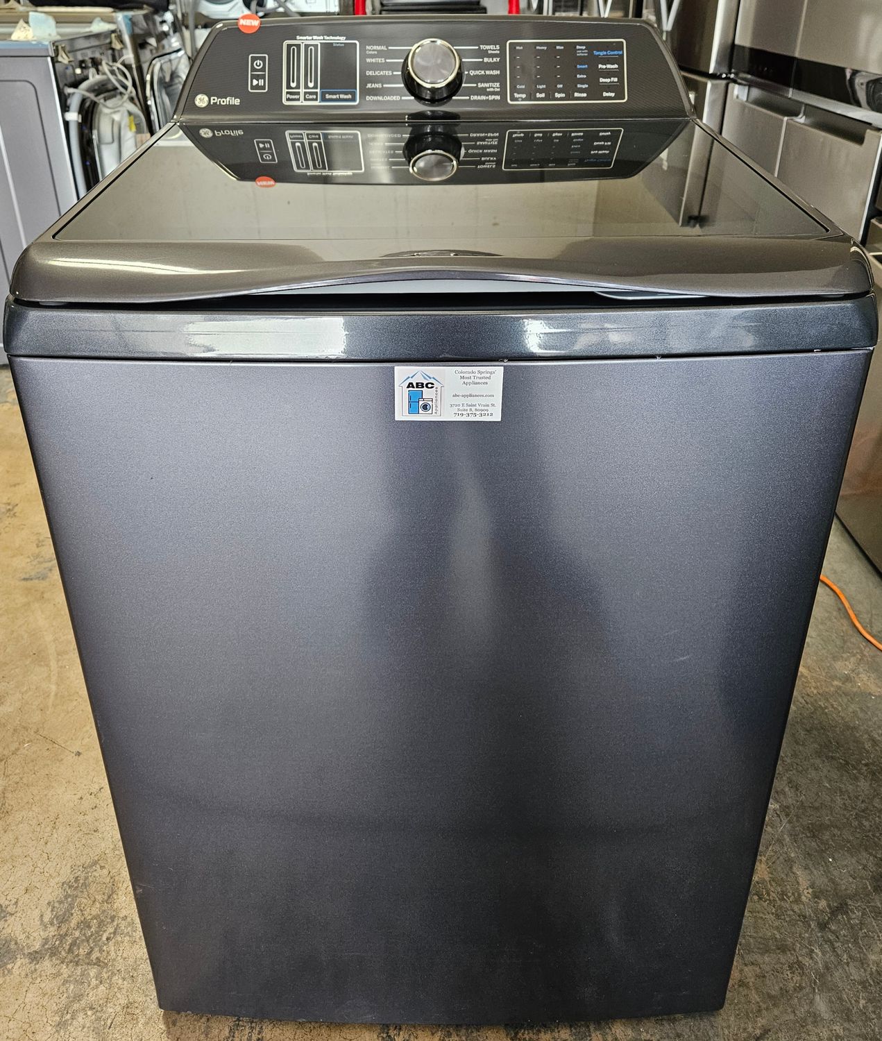 NEW! GE Profile Top Load Washer (5.4cu.ft.)