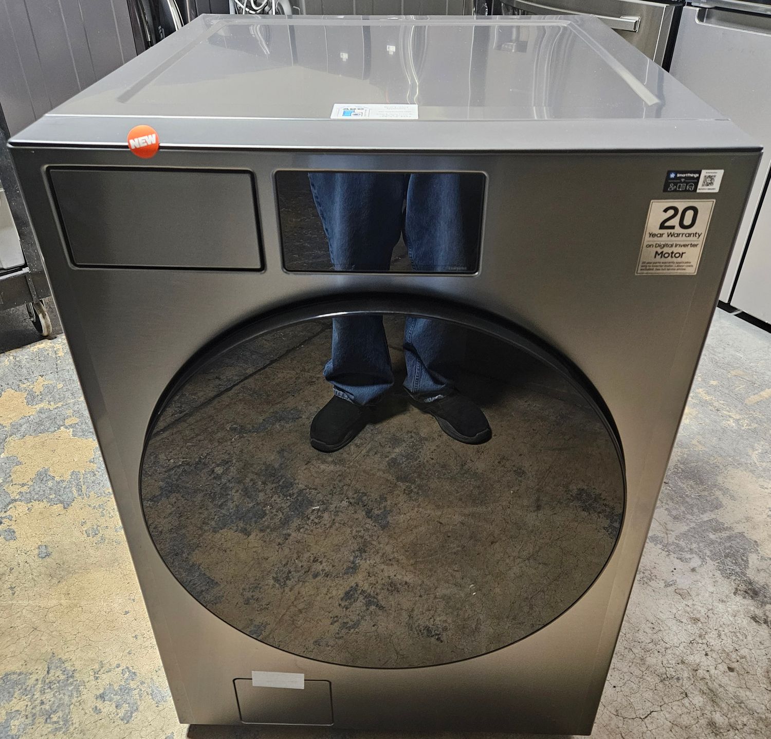 NEW! Samsung Bespoke AI Front Load Washer (5.3cu.ft.)