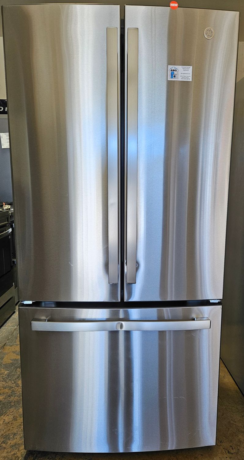 NEW! 18.6 cu.ft. GE Counter-Depth French-Door Refrigerator NEW! 18.6 cu.ft. GE Counter-Depth French-Door Refrigerator