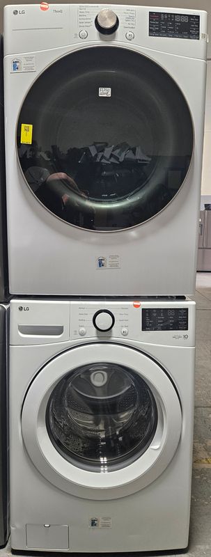 NEW! LG Front Load Washer (5.0cu.ft.) &amp; Large Capacity Electric Dryer (7.4cu.ft.)