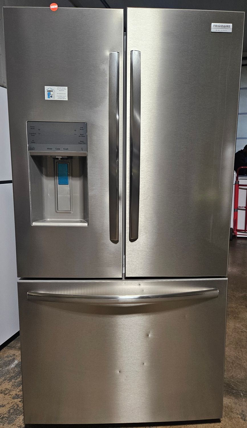 NEW! 28cu.ft. Frigidaire Gallery Standard-Depth French Door Refrigerator in Stainless Steel