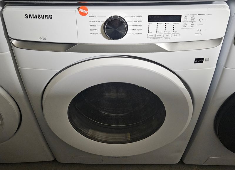 NEW! Samsung Front Load Washer (4.5cu.ft.) &amp; Large Capacity Electric Dryer (7.5cu.ft.)