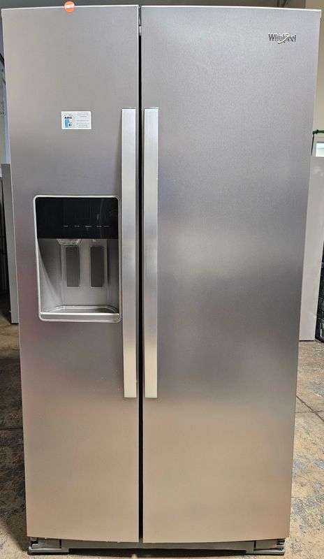 NEW!  21cu.ft. Whirlpool Counter-Depth Side-by-Side Refrigerator in Stainless Steel
