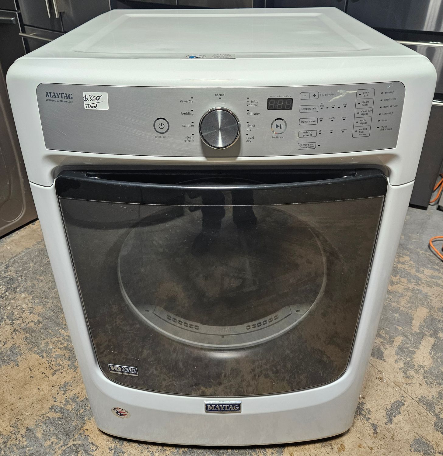 USED Maytag Heavy Duty Large Capacity Electric Dryer (7.4cu.ft.)