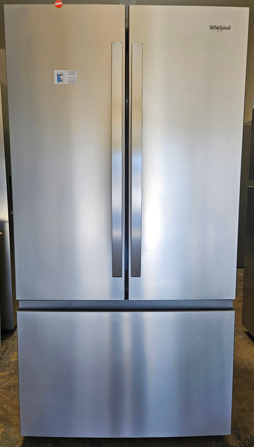 NEW! 31cu.ft. Whirlpool French Door Refrigerator in Stainless Steel