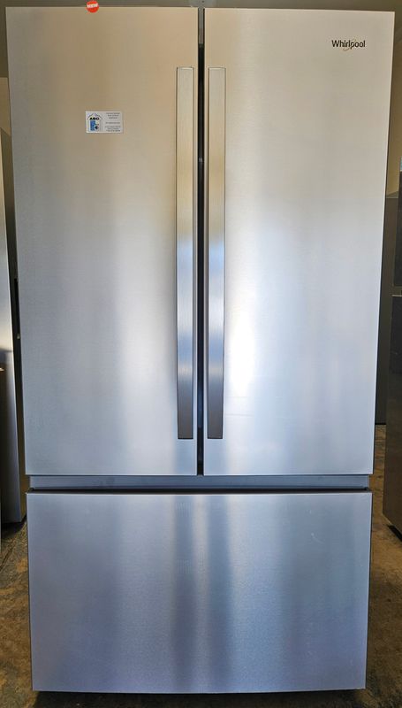 NEW! 31cu.ft. Whirlpool French Door Refrigerator in Stainless Steel