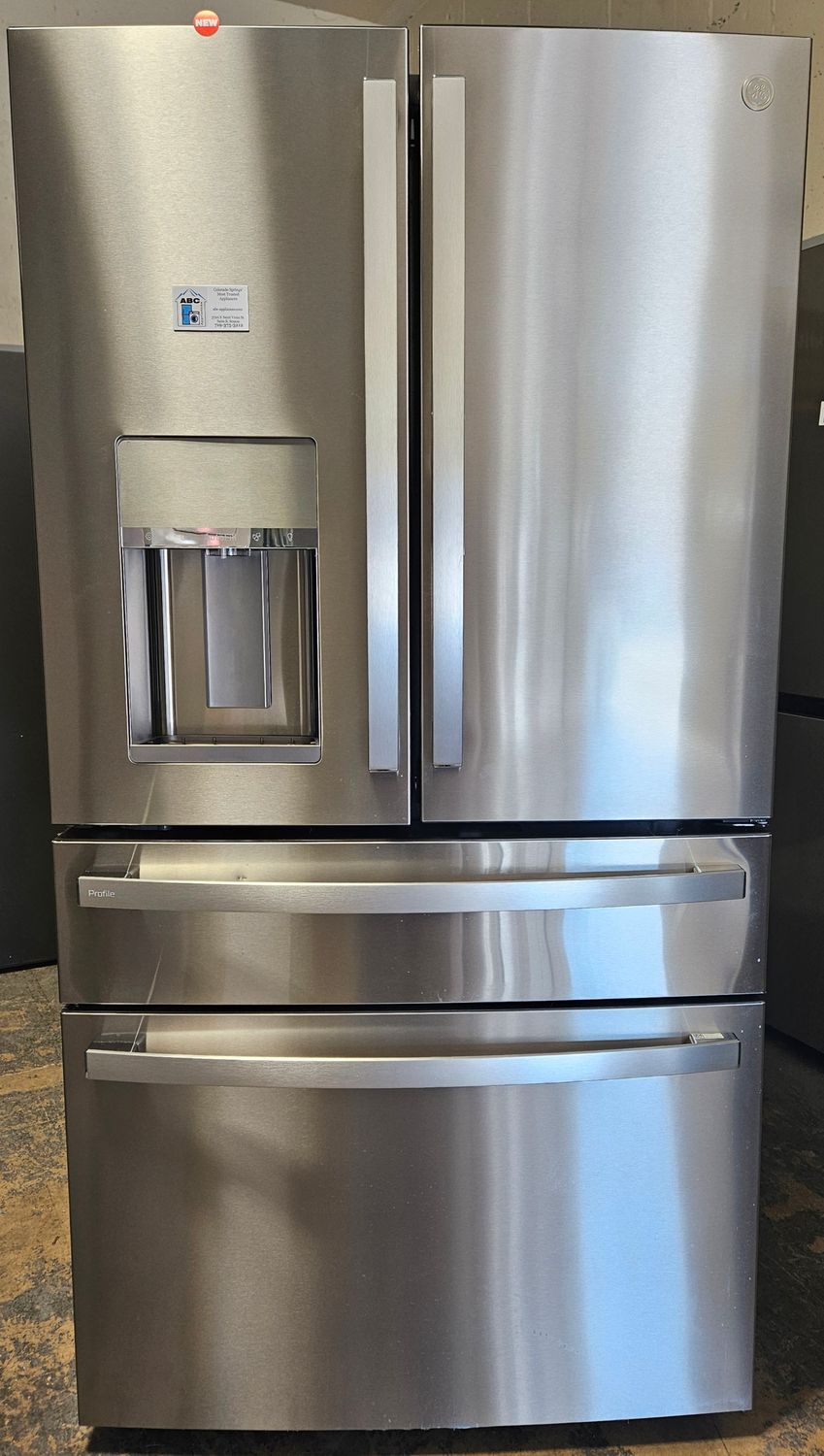 NEW! 27.9cu.ft. GE Profile 4-Door French-Door Refrigerator w/ Door in Door