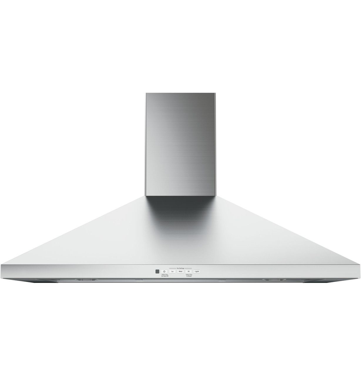 New GE® 36" Wall-Mount Pyramid Chimney Hood