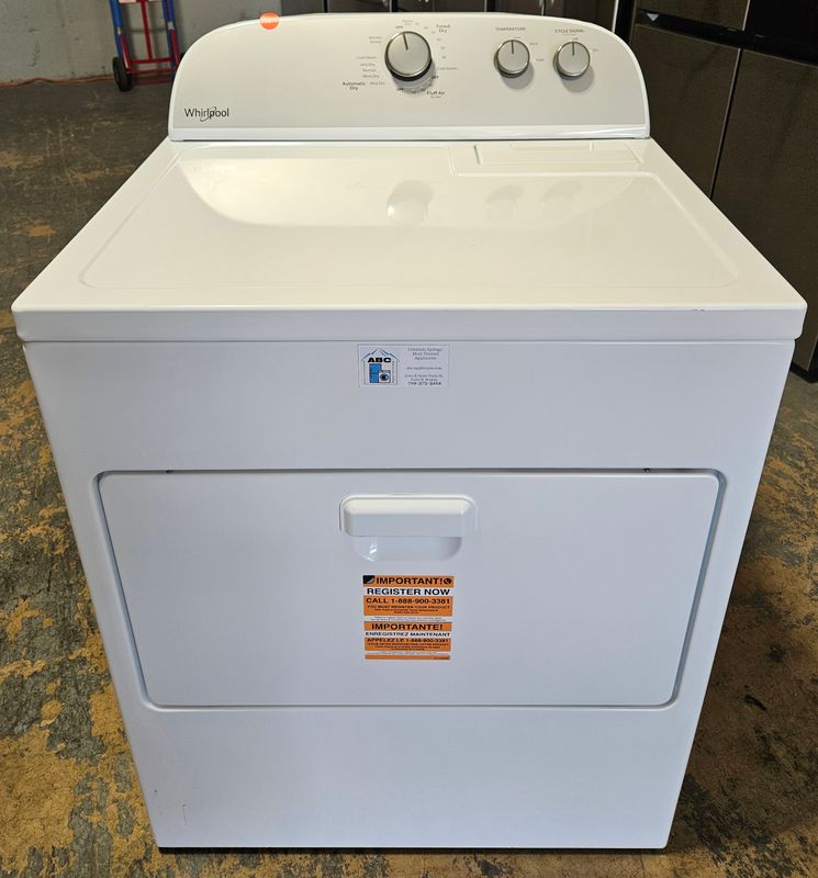 NEW! Whirlpool Heavy Duty Large Capacity Electric Dryer (7.0cu.ft.)