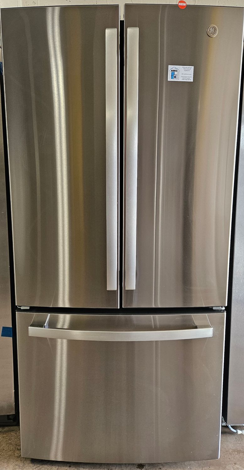 NEW! 24.7 cu.ft. GE Stainless French-Door Refrigerator