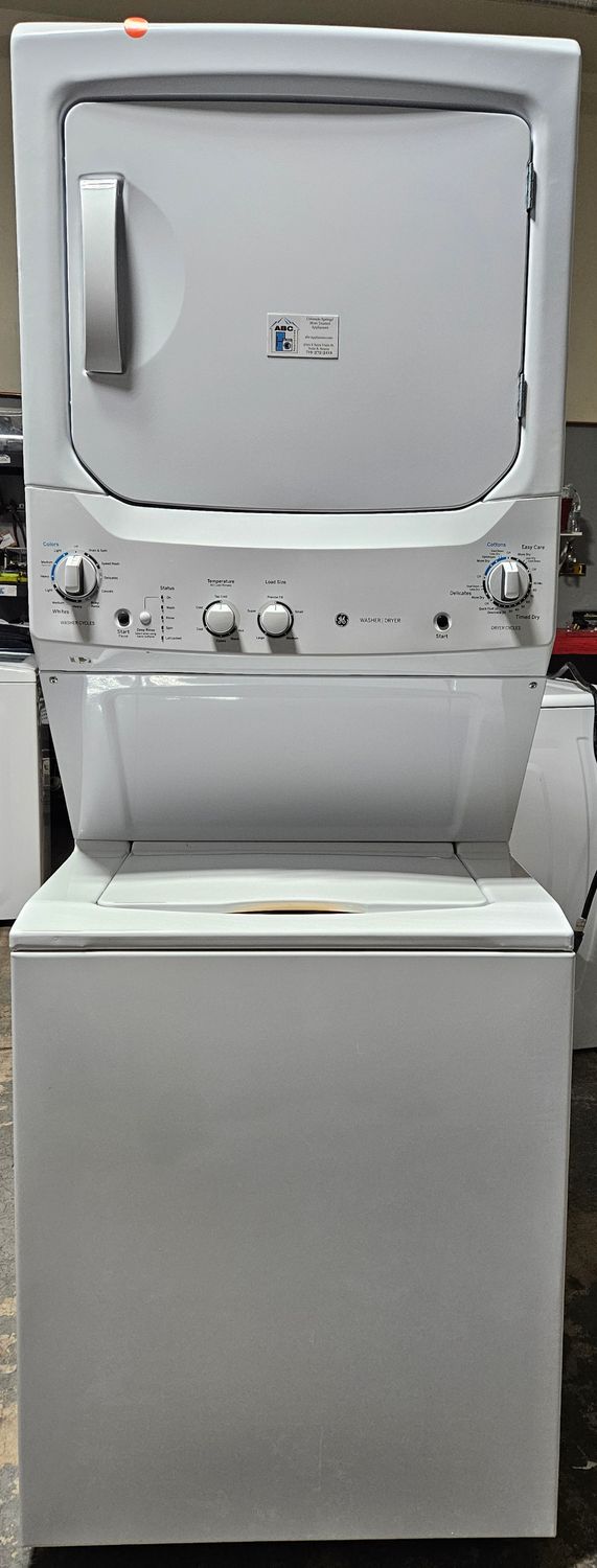 NEW! 27" GE Stackable Electric All-in-One Laundry Center
