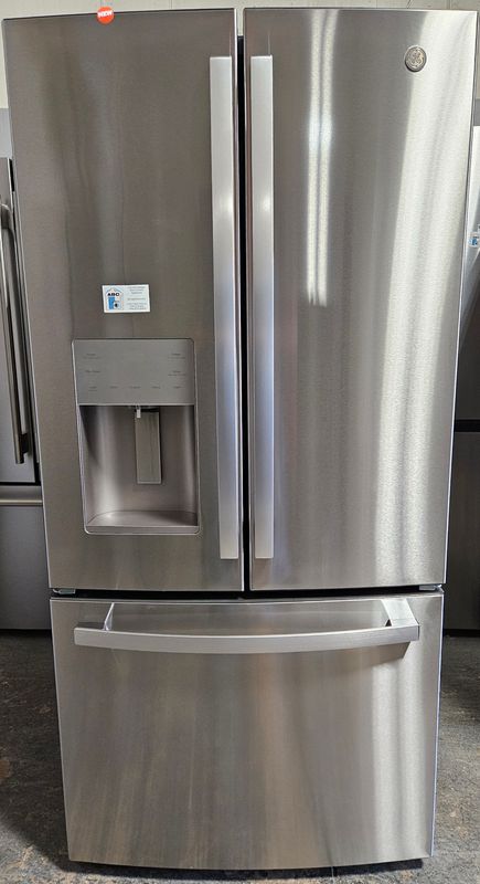 NEW! 23.6cu.ft. GE French Door Refrigerator in Stainless Steel