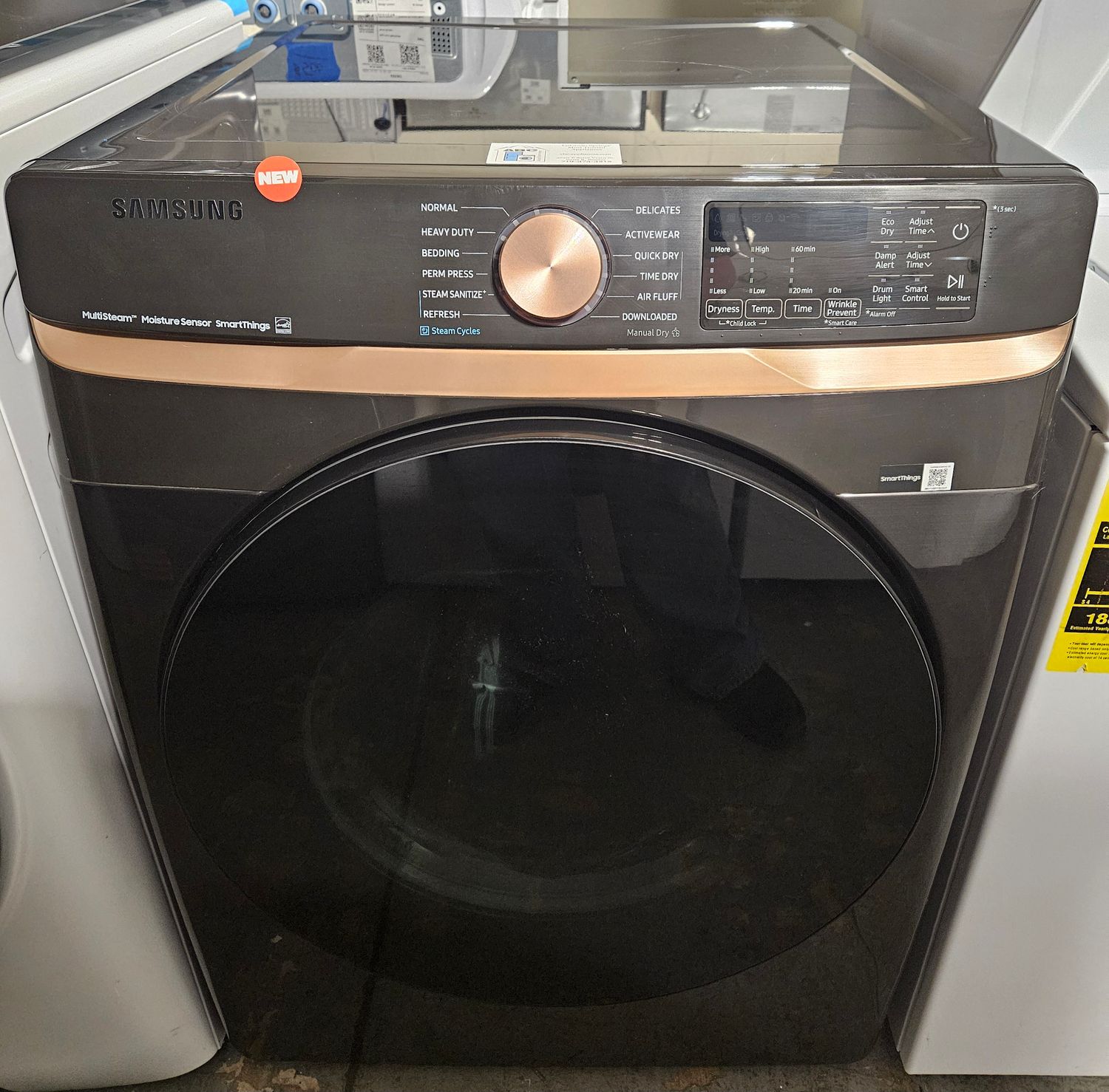 NEW! Samsung Heavy Duty Large Capacity Electric Dryer (7.5cu.ft.)