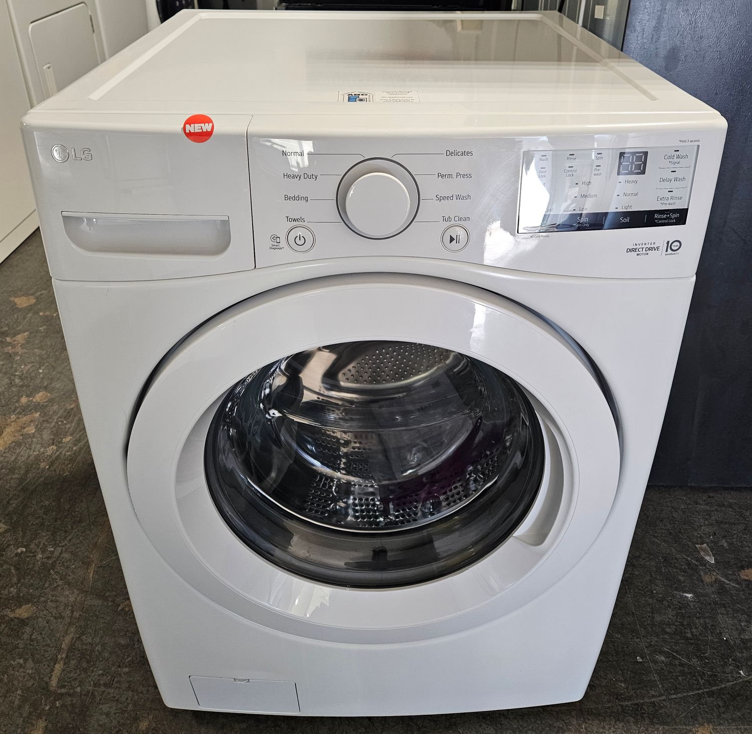 NEW! LG Front Load Washer (4.5cu.ft.) NEW! LG Front Load Washer (4.5cu.ft.)