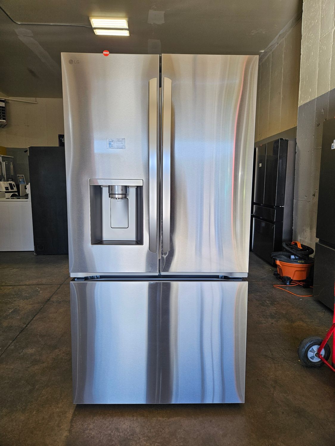 NEW! 31cu.ft. LG Standard-Depth French Door Refrigerator in Stainless Steel
