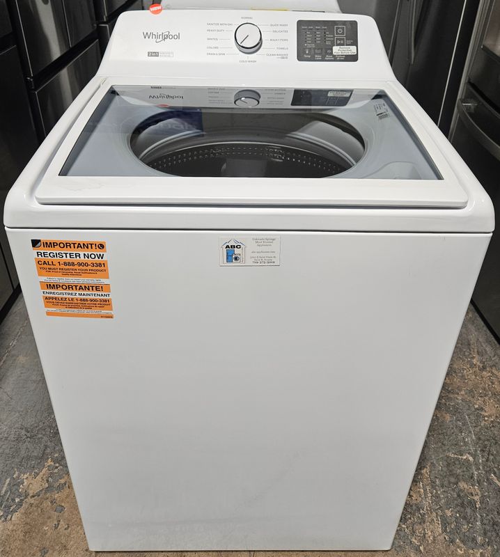 NEW! Whirlpool Top Load Washer (4.3cu.ft.) NEW! Whirlpool Top Load Washer (4.3cu.ft.)
