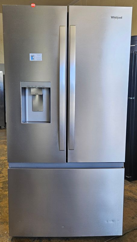 NEW! 30cu.ft. Whirlpool French Door Refrigerator in Stainless Steel NEW! 30cu.ft. Whirlpool French Door Refrigerator in Stainless Steel